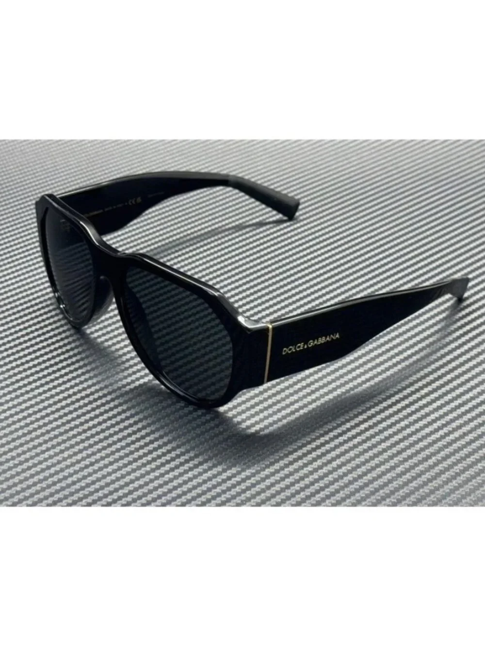 New Dolce & Gabbana Men Black Sunglasses 58-18-140